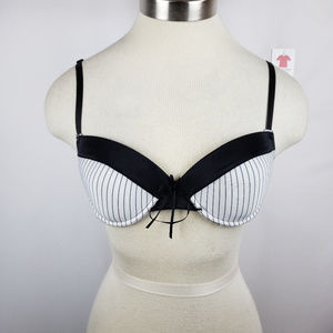 Joel Womens Underwire Demi Bra Sz 34C Adjustable